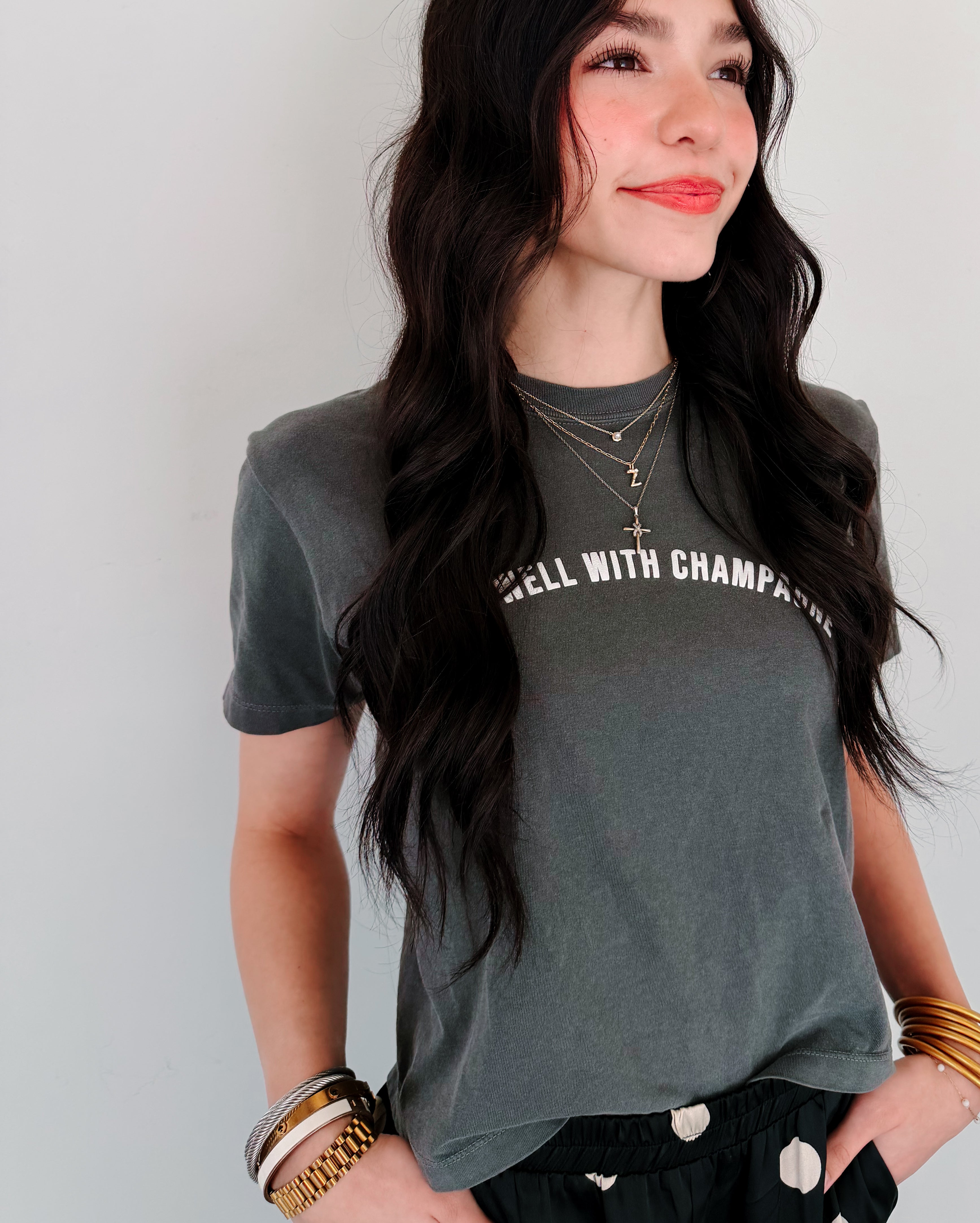 Champagne Tee