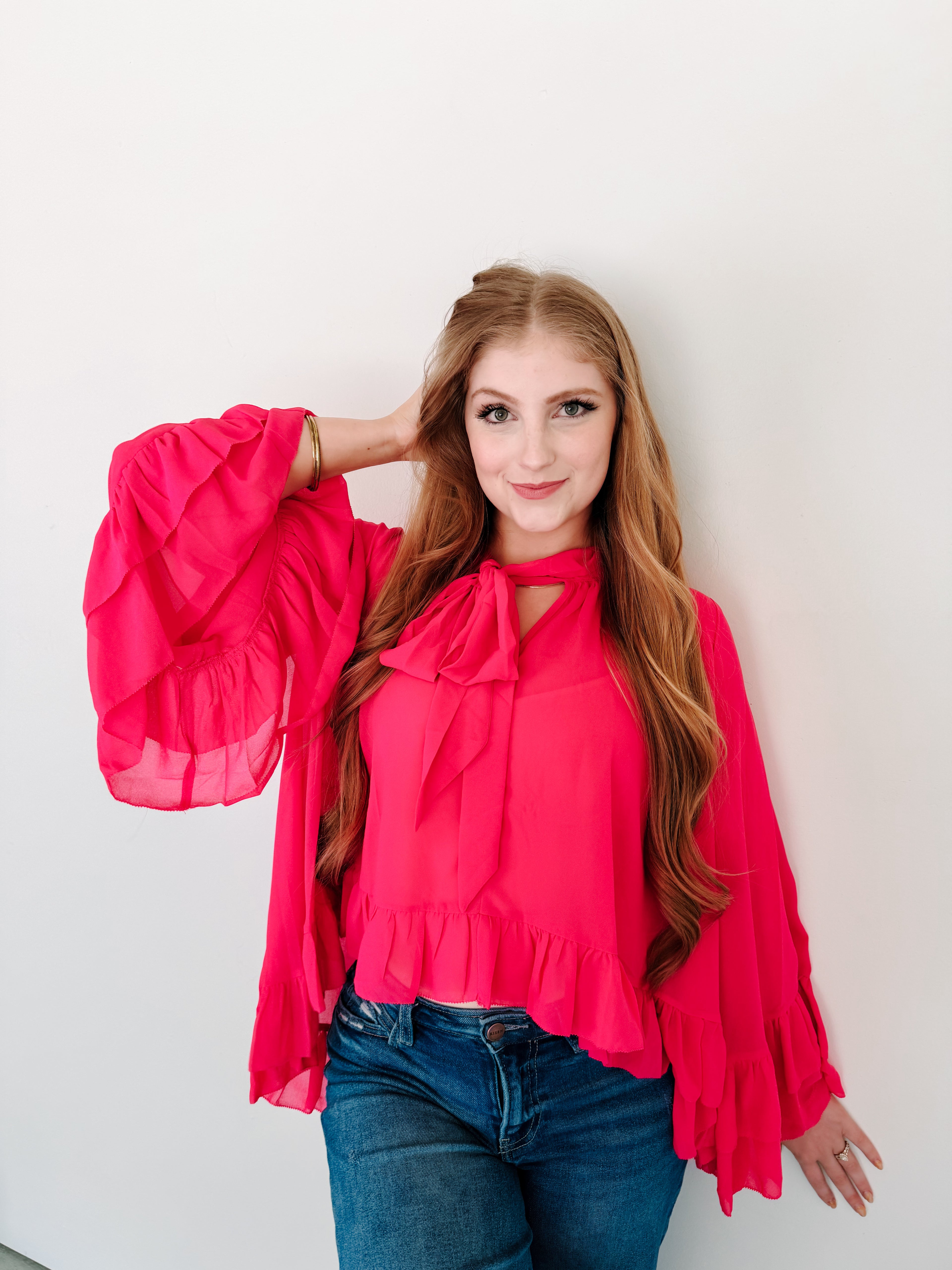 Romantic Thrill Top (Pink)