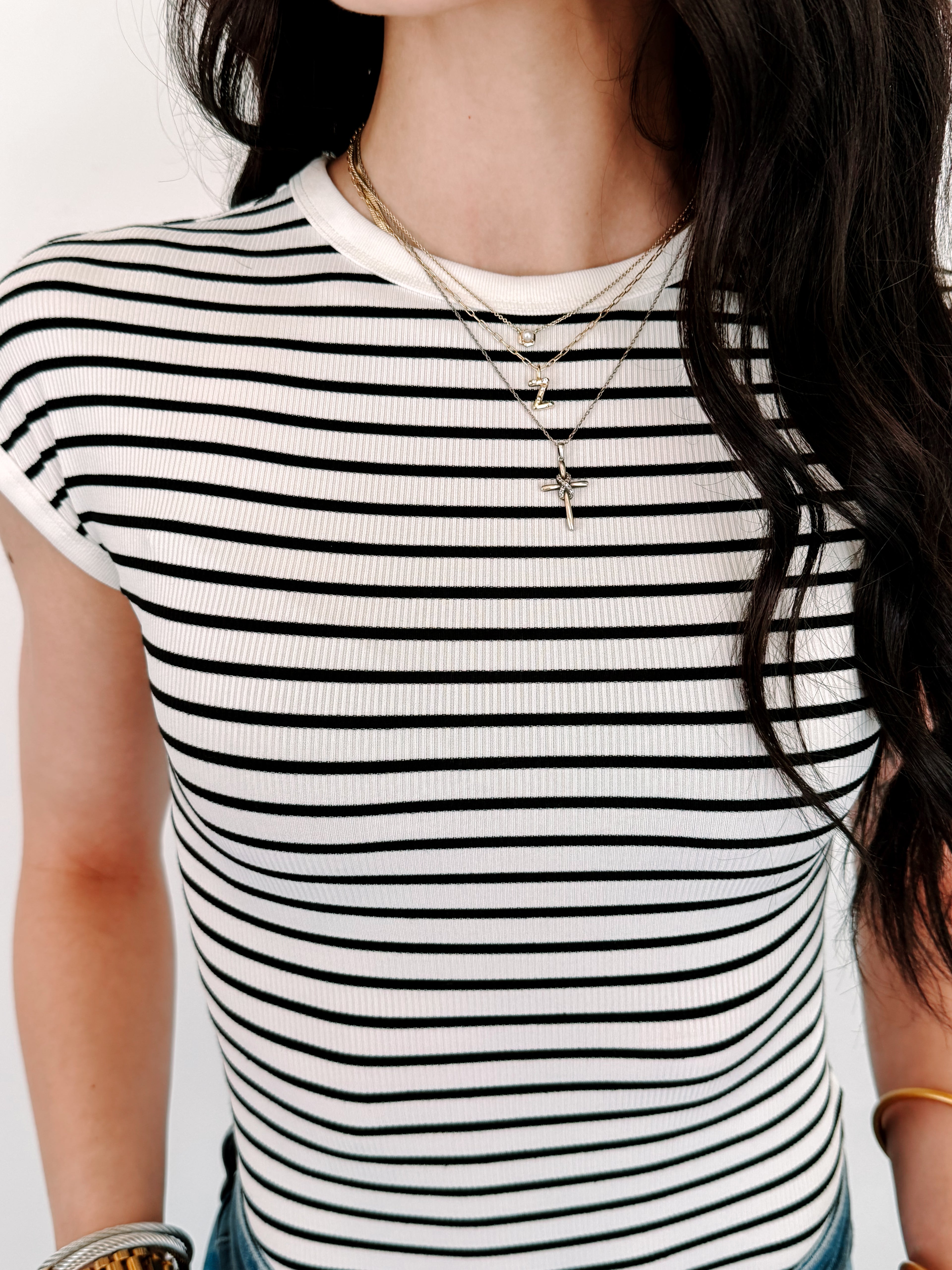 The Essential Striped Bodysuit
