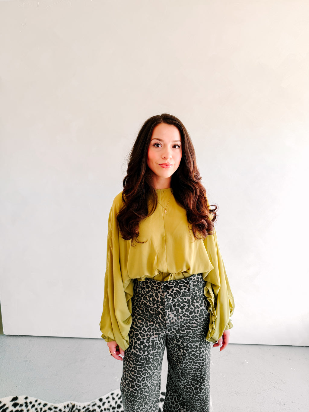 Chartreuse Dreams Top