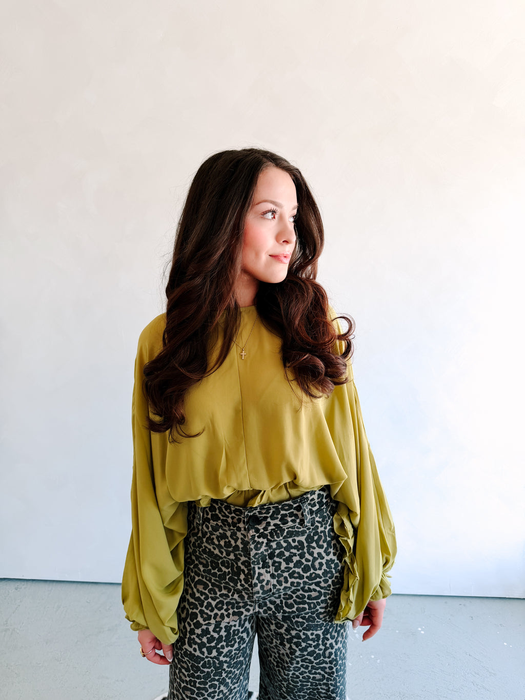 Chartreuse Dreams Top