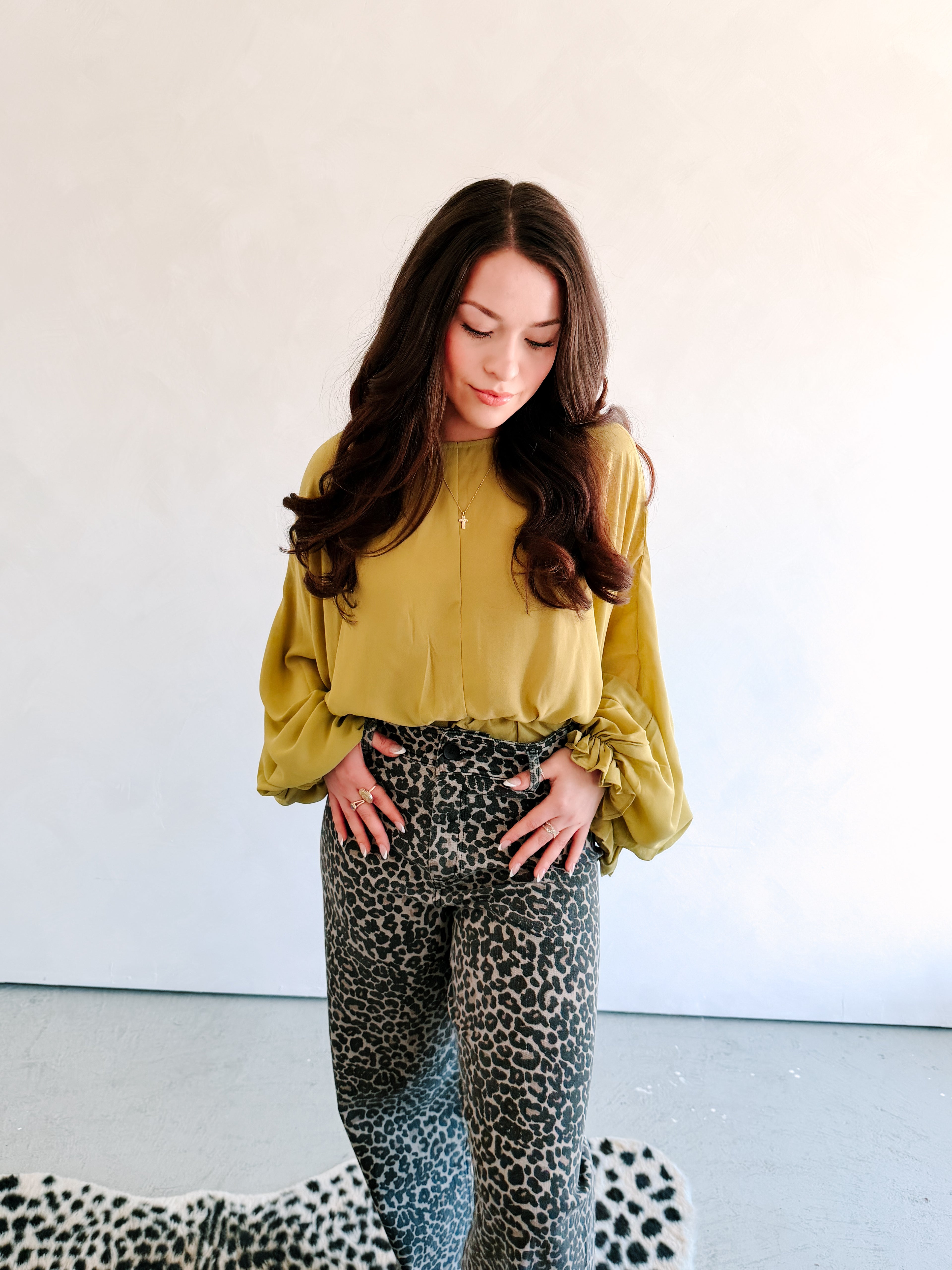 Chartreuse Dreams Top