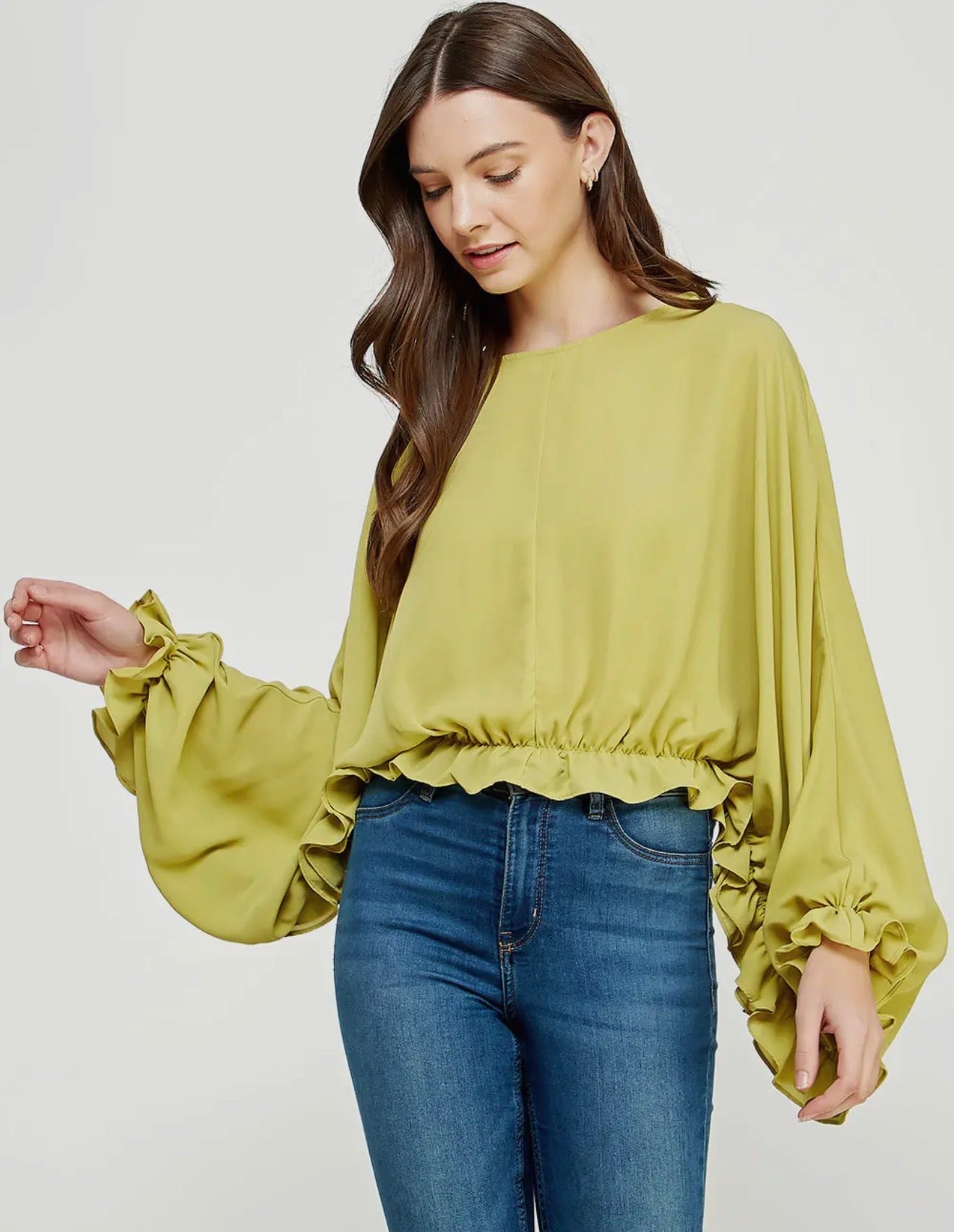 Chartreuse Dreams Top