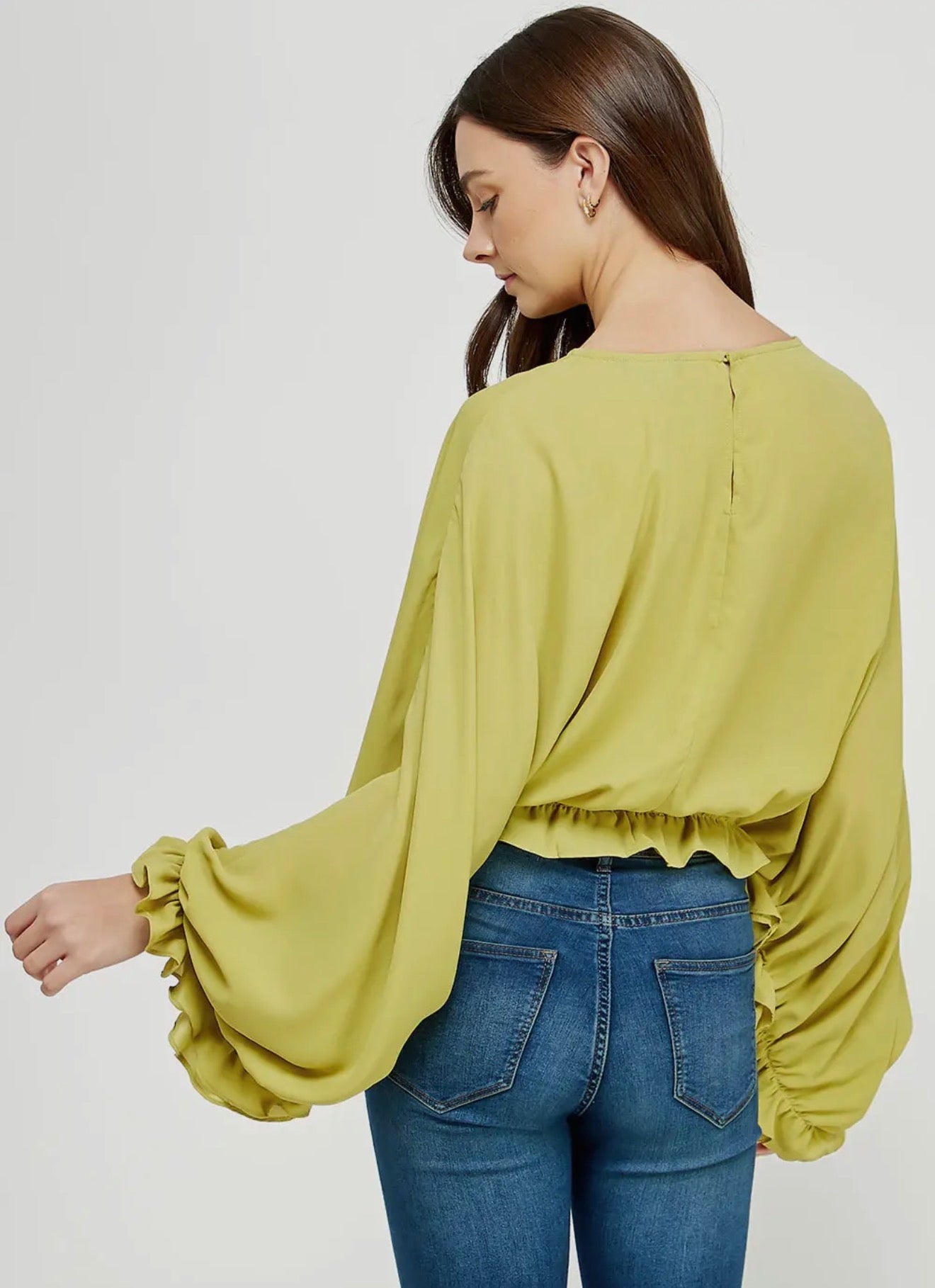 Chartreuse Dreams Top