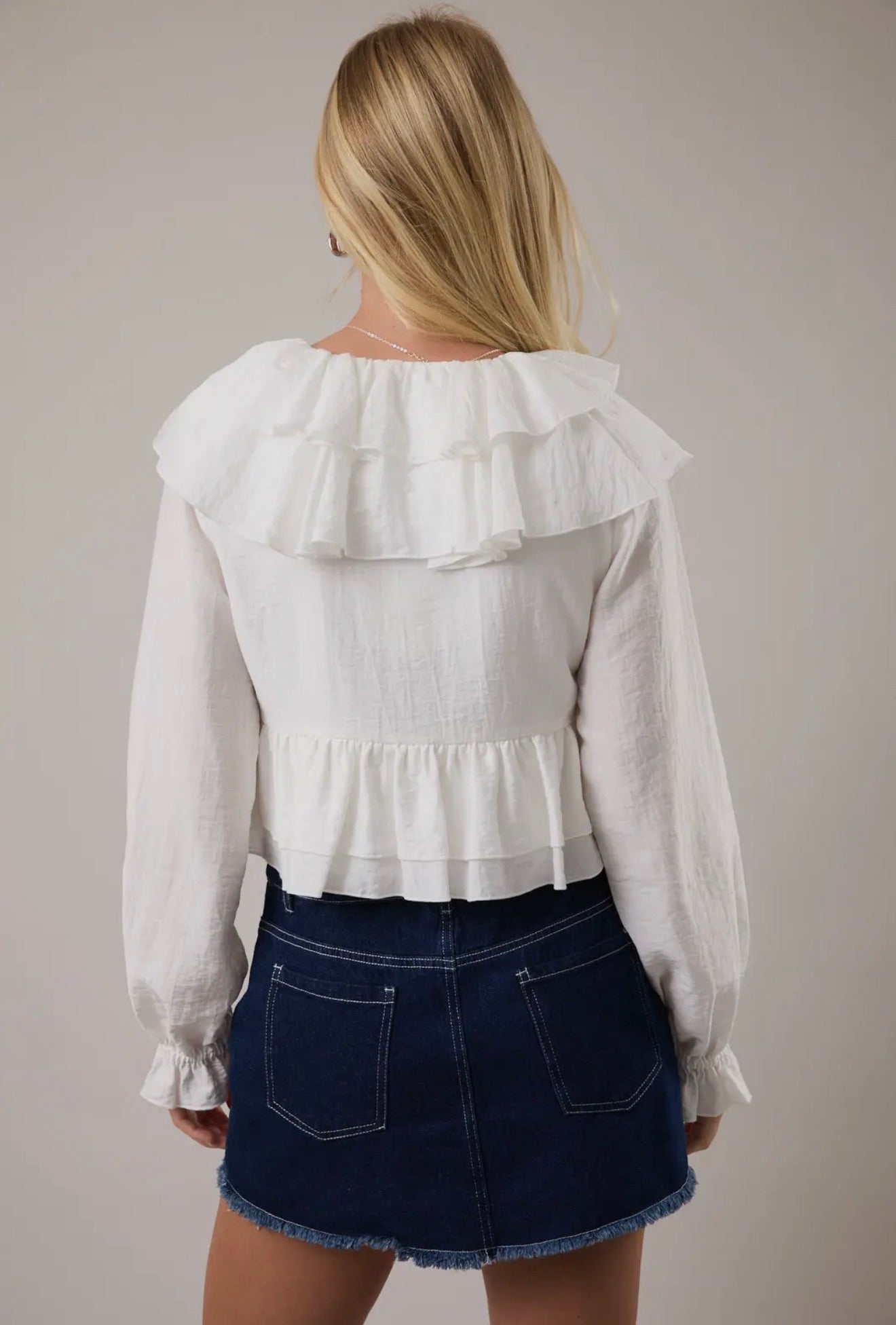 Miss Flirtatious Top (White)
