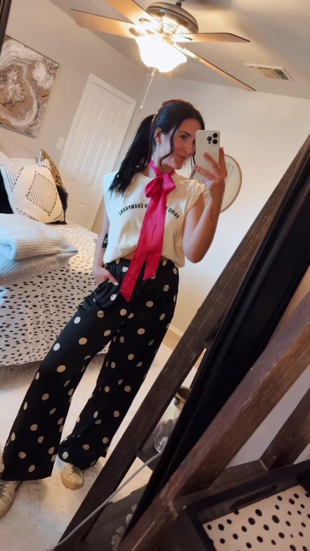 Statement Polka Dot Pants