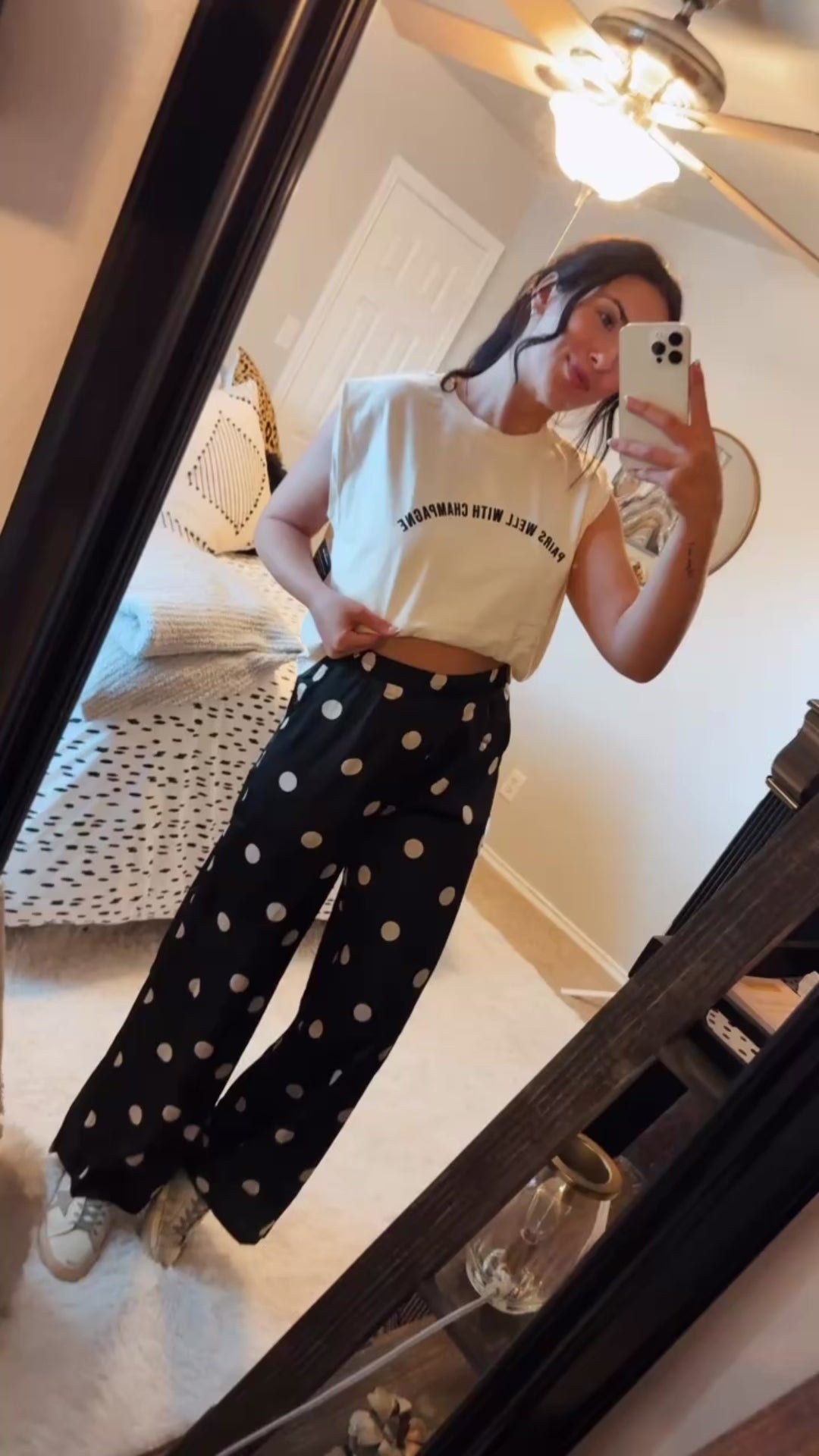 Statement Polka Dot Pants